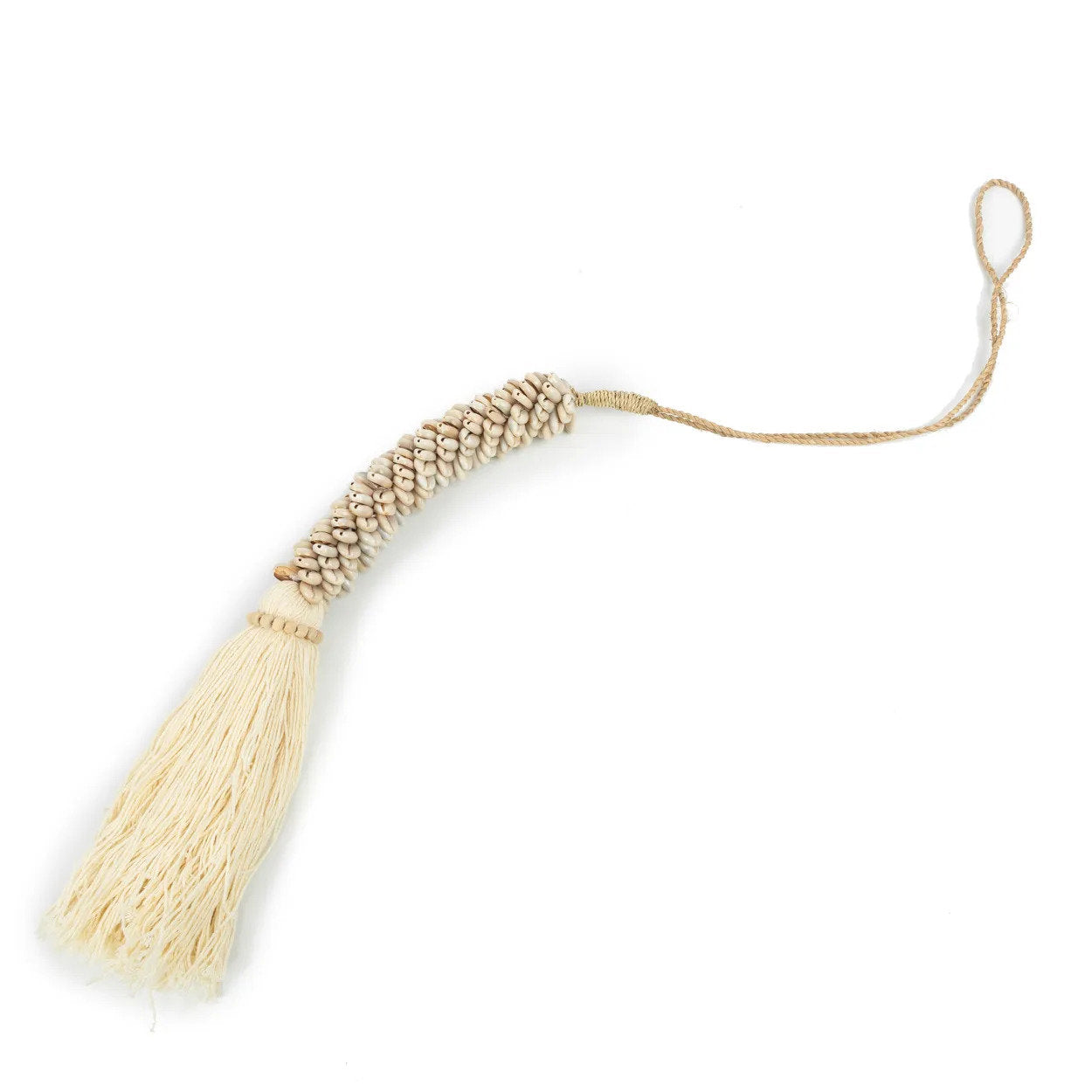 De Cowrie &amp; Cotton Hangdecoratie - Naturel