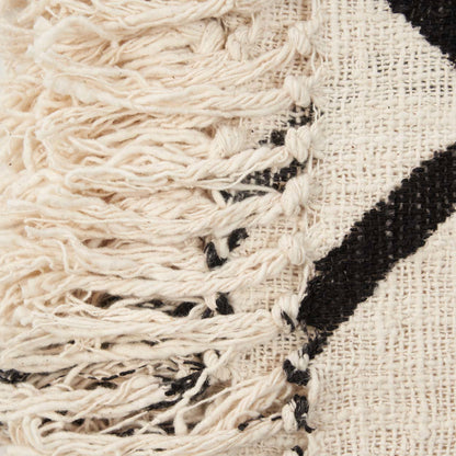De Evil Eye Bed Throw - Natural Black