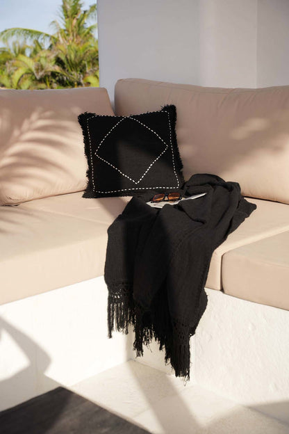 De Gypsy Bed Throw - Black