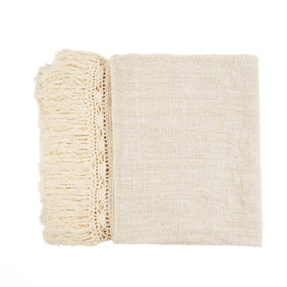 De Gypsy Bed Throw - Natural