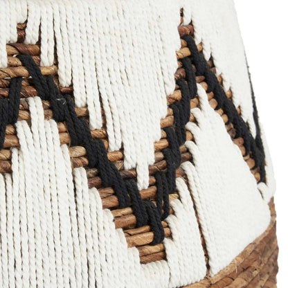 De Little Bay Beach Basket - Natural White - L