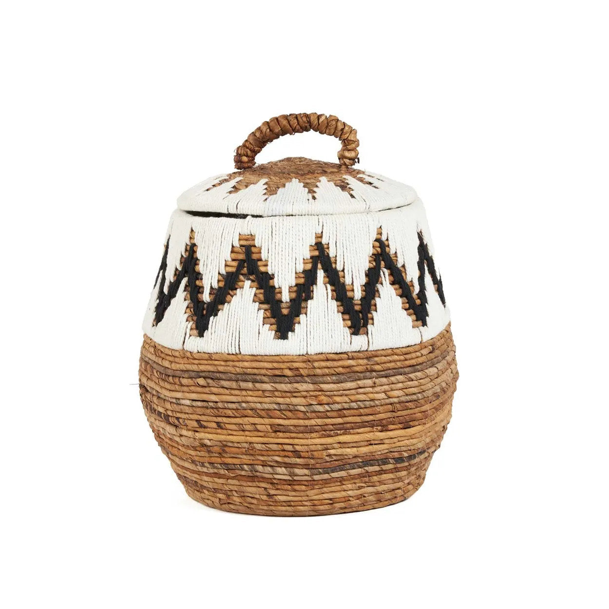 De Little Bay Beach Basket - Natural White - M