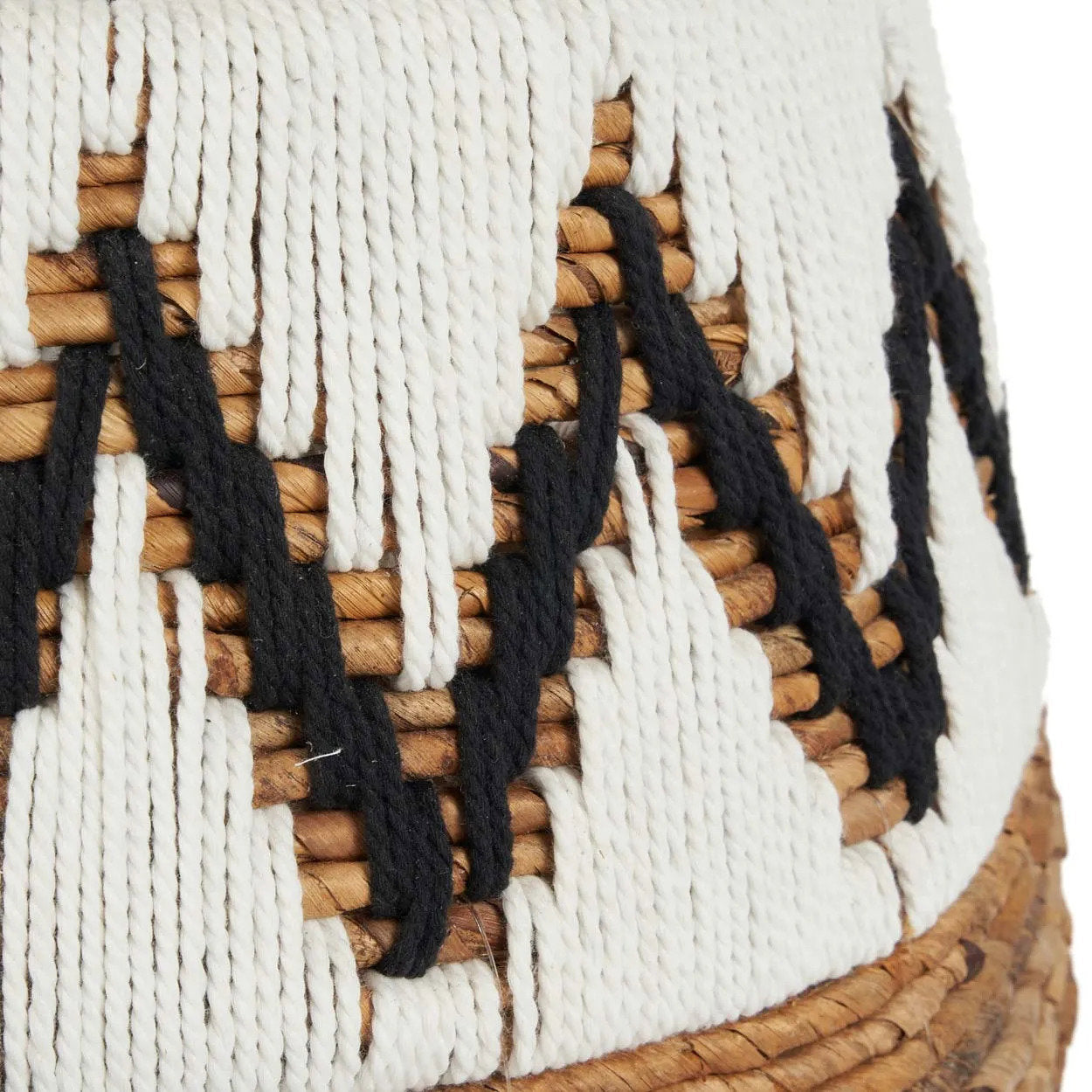 De Little Bay Beach Basket - Natural White - M