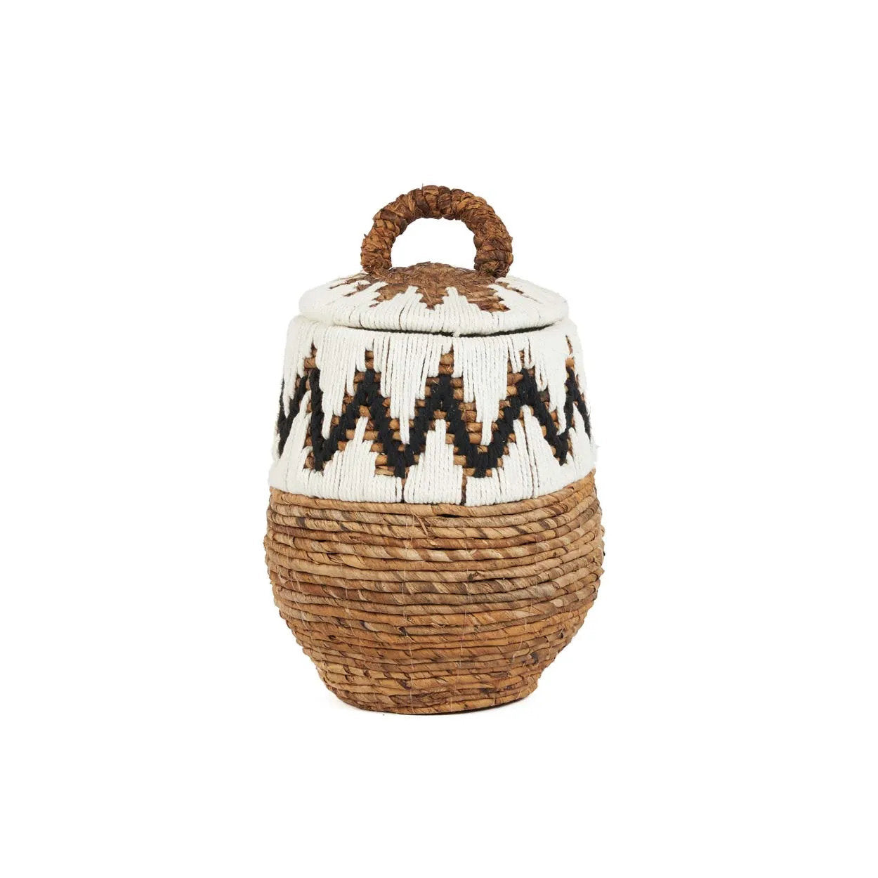 De Little Bay Beach Basket - Natural White - S