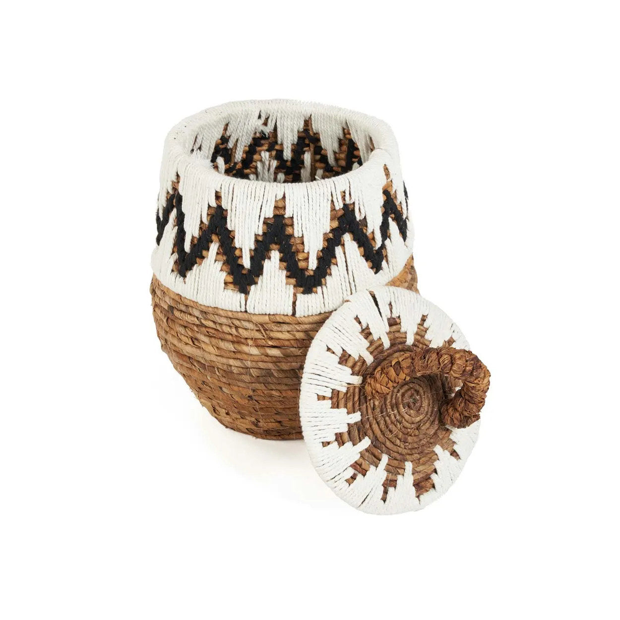 De Little Bay Beach Basket - Natural White - S