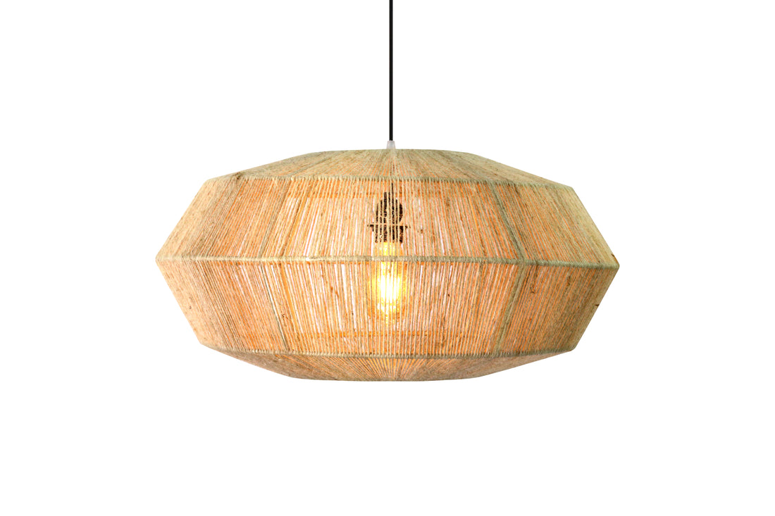 Belvivere Aruna Shade -  handgeweven jute maakt deze lamp uniek
