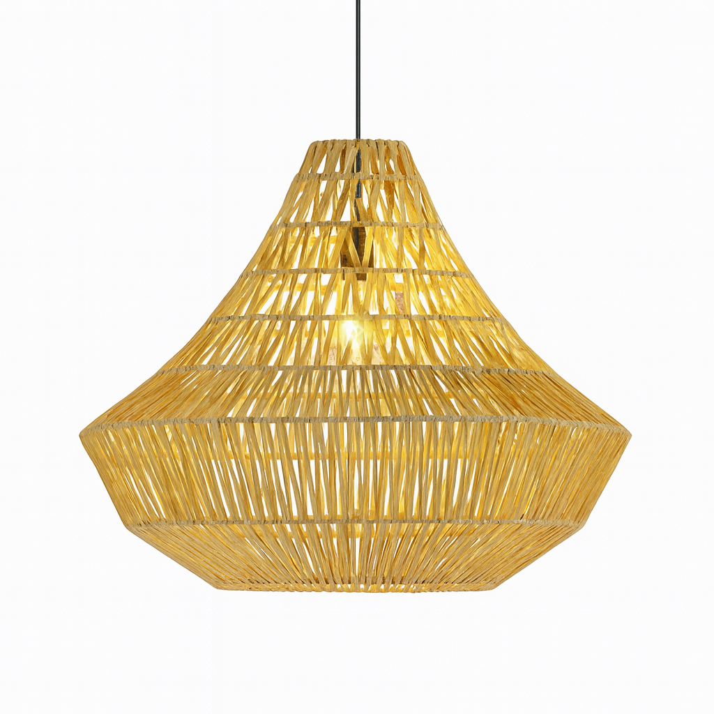 Belvivere Java Crest – Handgevlochten Rotan rond metalen frame , puur vakmanschap