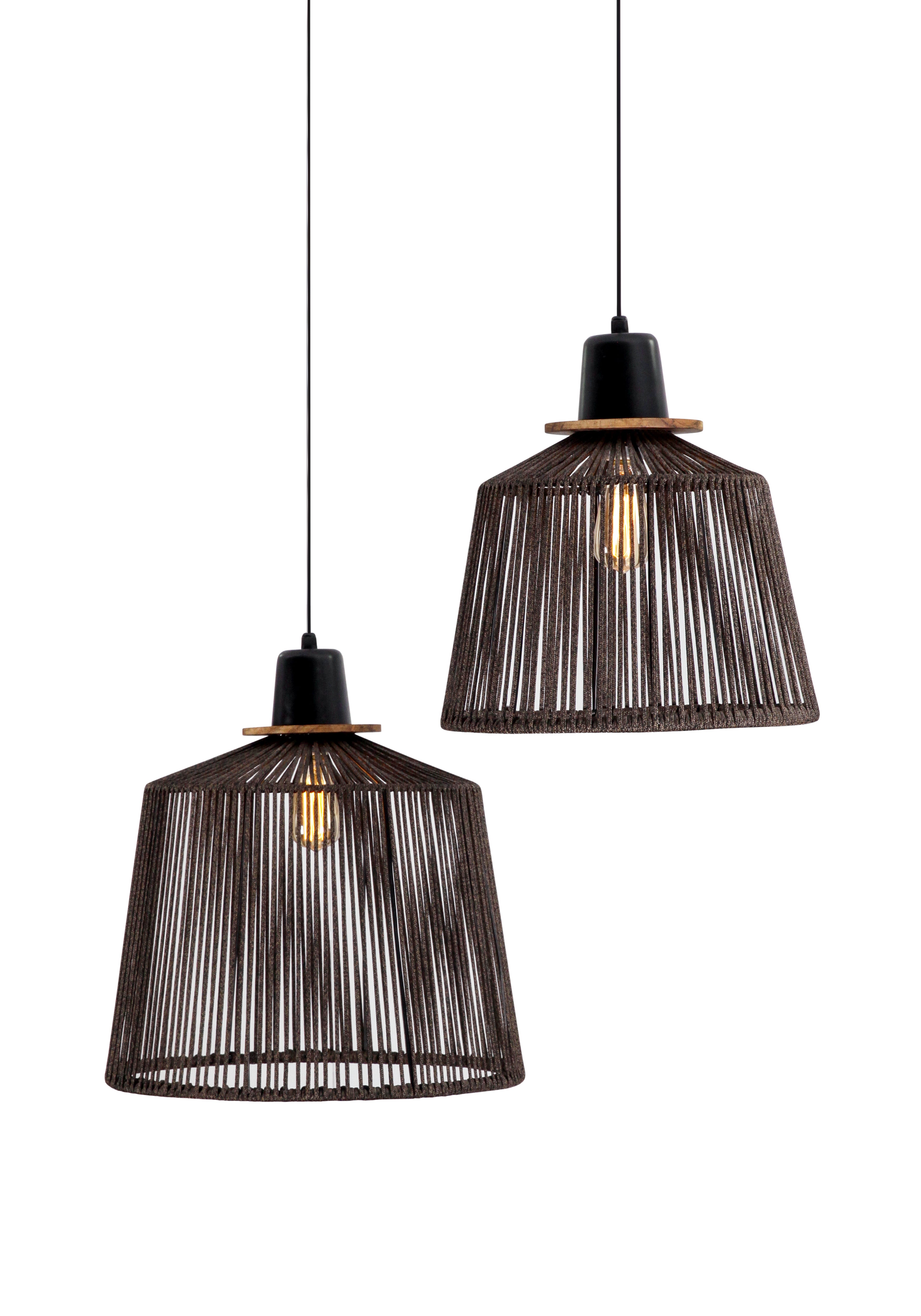 Belvivere Midnight Weave- crafted in Indonesia Java Cirebon