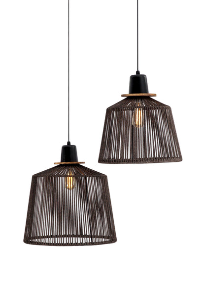 Belvivere Midnight Weave- crafted in Indonesia Java Cirebon