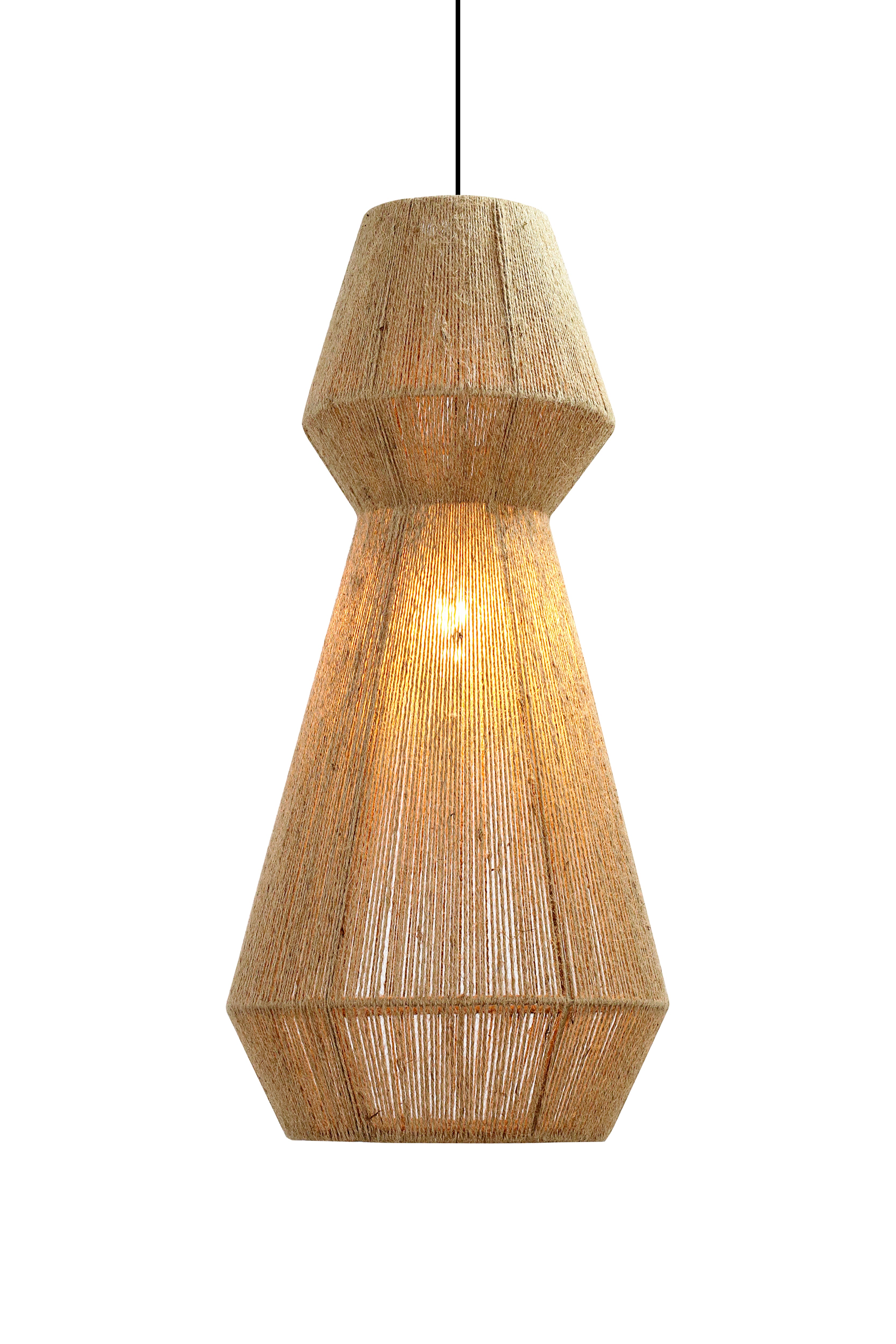 Belvivere Nordic Cone – Design Hanglamp van Jute Touw