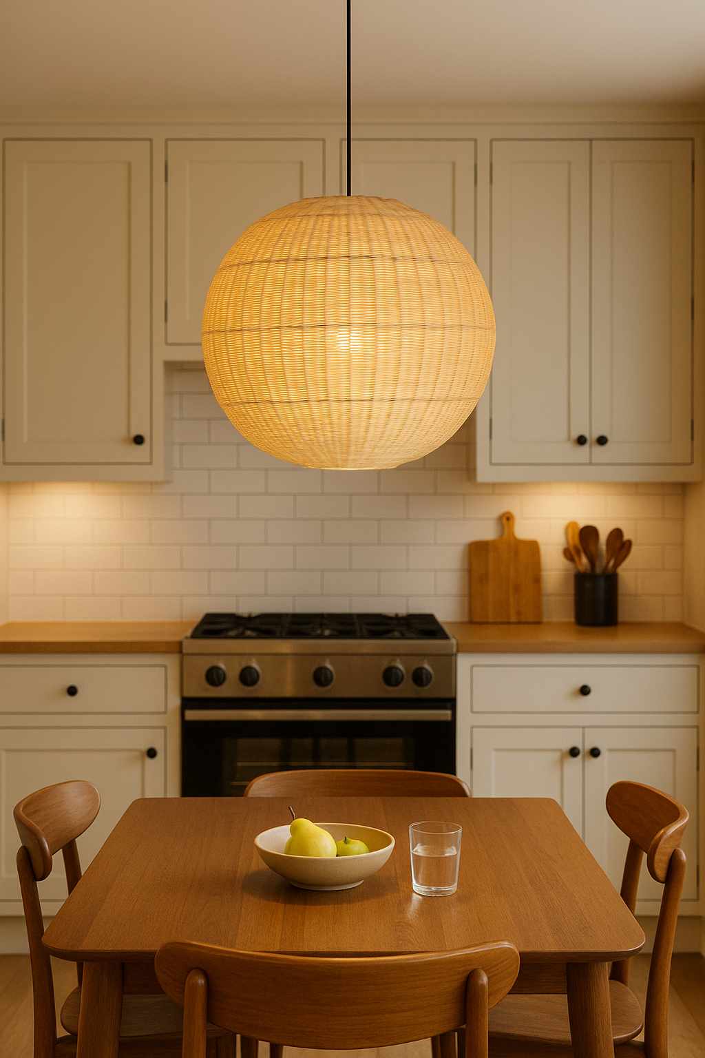 Belvivere Oasis Globe- fijnmazig ambachtelijk vlechtwerk lamp