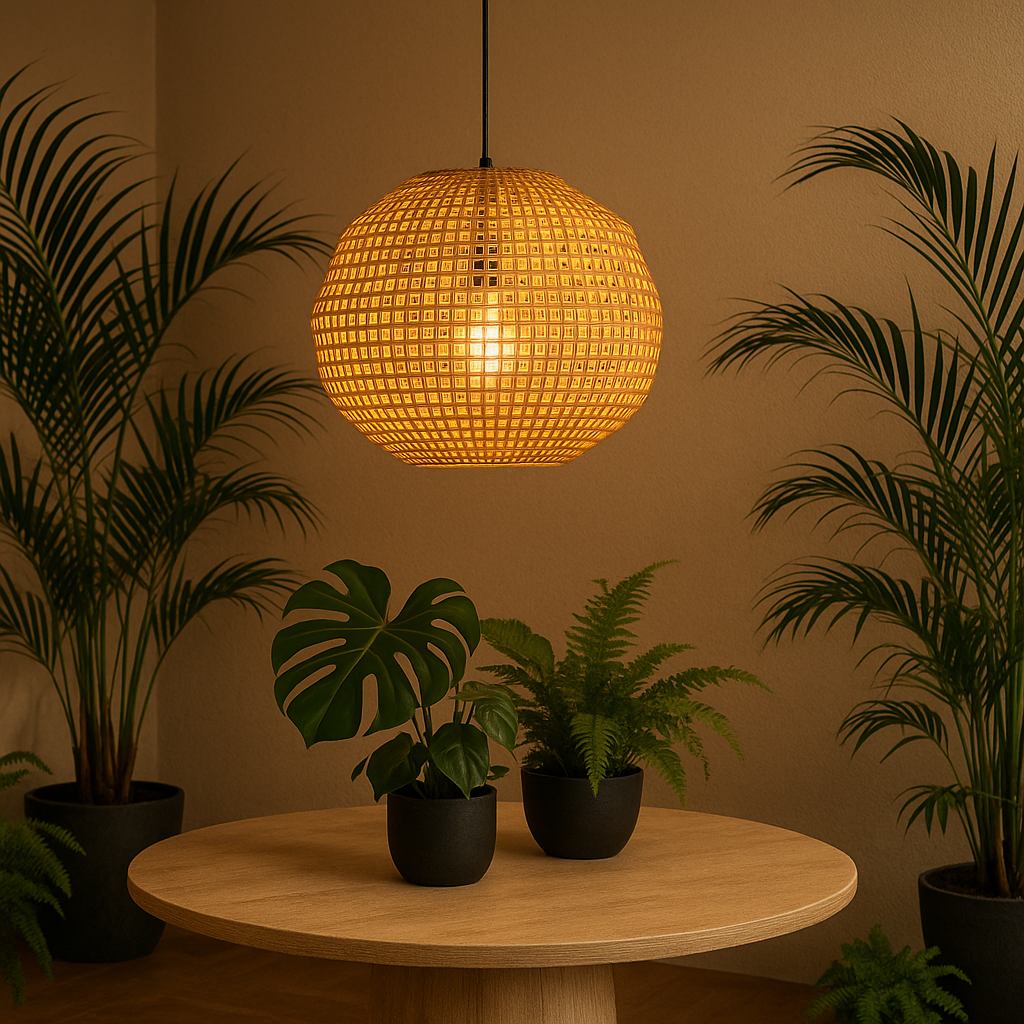 Belvivere Palma Sphere- Handgeweven sphere gemaakt door vaklui uit Java