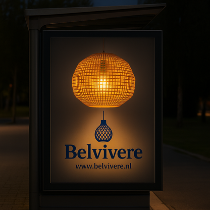 Belvivere Palma Sphere- Handgeweven sphere gemaakt door vaklui uit Java