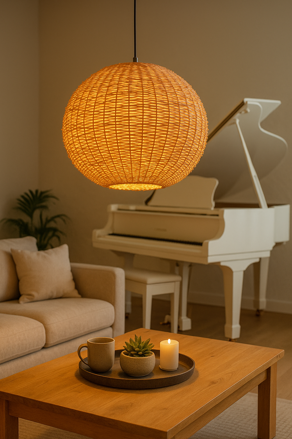 Belvivere Rakai Sphere - Hand gevlochten door top ambachtslieden