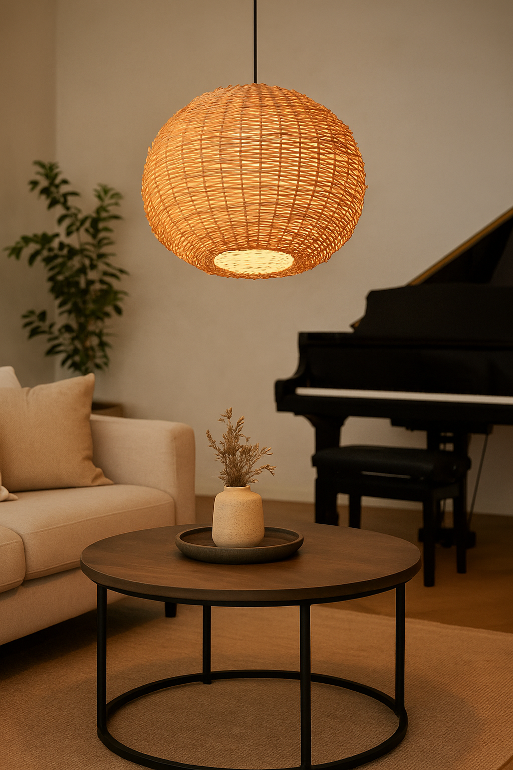 Belvivere Rakai Sphere - Hand gevlochten door top ambachtslieden