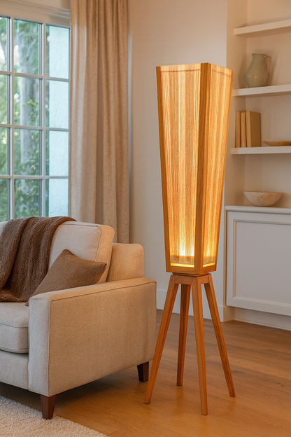 Belvivere Vloerlamp  Telo - Eerlijk ambachtelijk en tropisch design