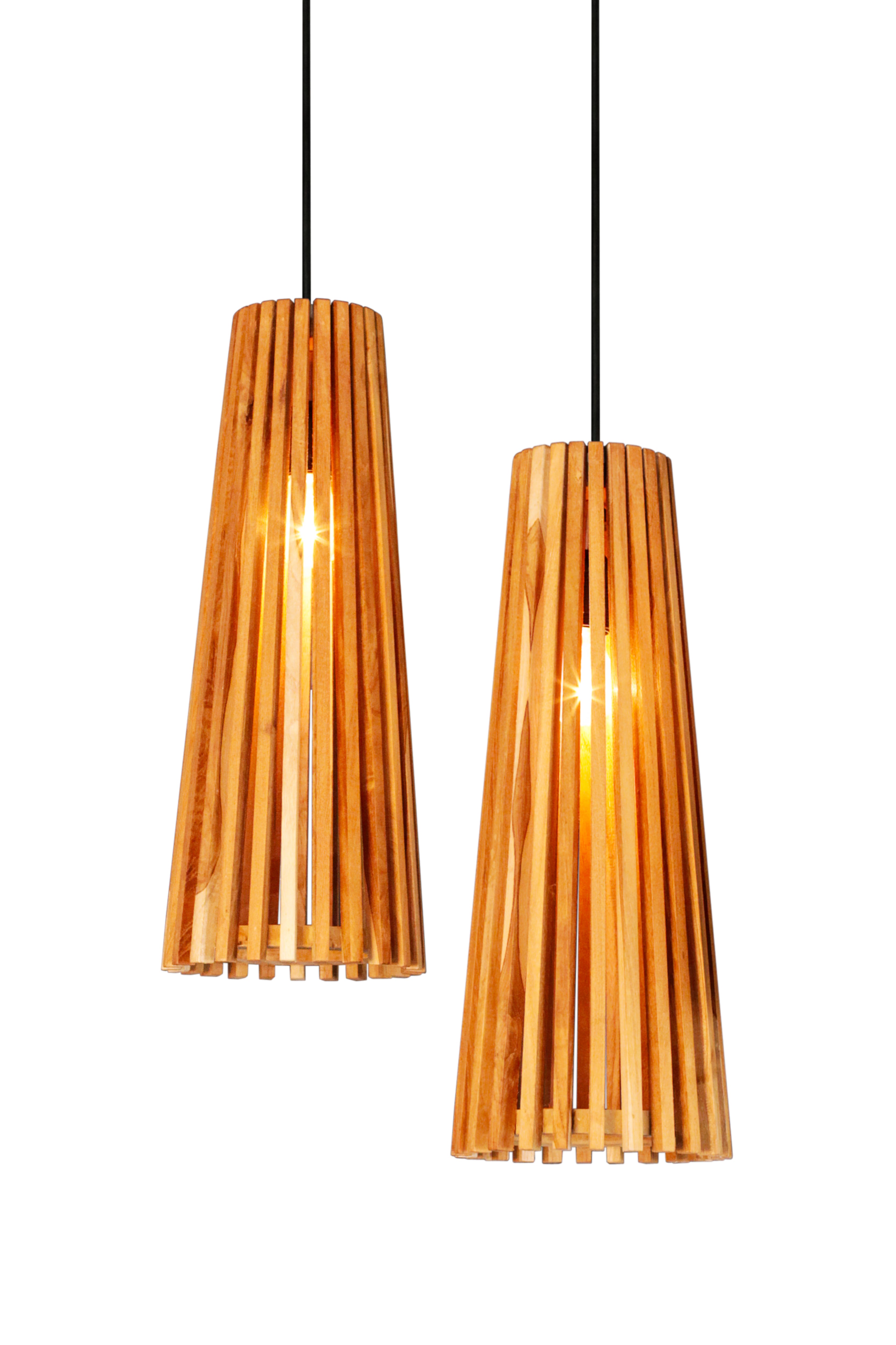 Belvivere Woodline Pendant– Luxe Teakhouten Hanglamp