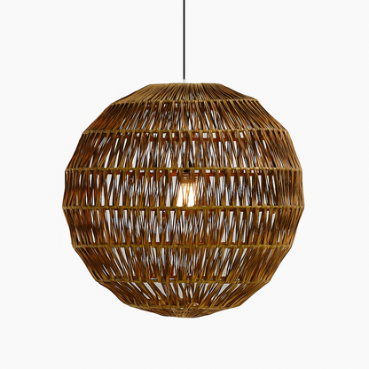 Belvivere Banda Aura – Handgemaakte Rotan Hanglamp