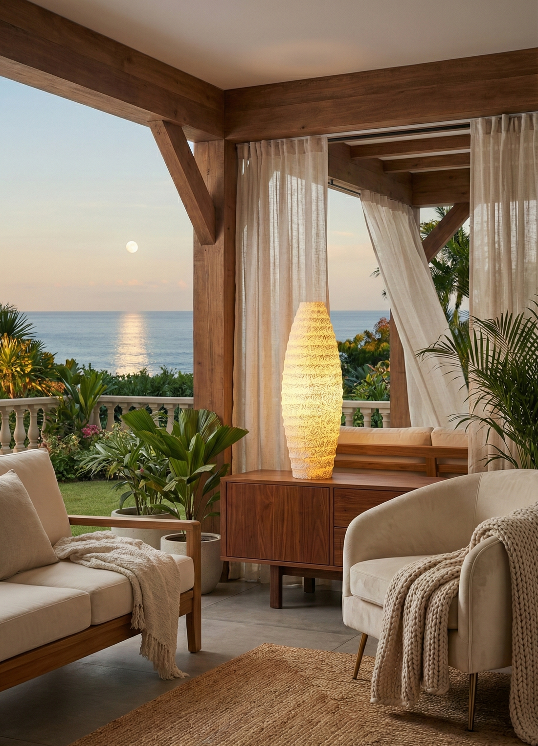 Belvivere Cocon Grande - Sfeervol kunstwerk uit Java