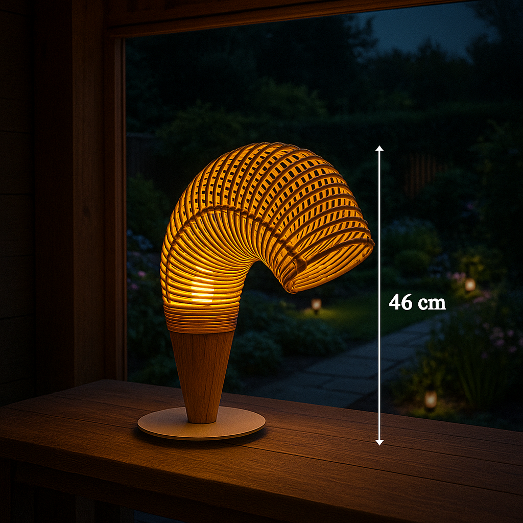 Belvivere Cirella Lamp – Handgemaakt Design uit Cirebon, Indonesië