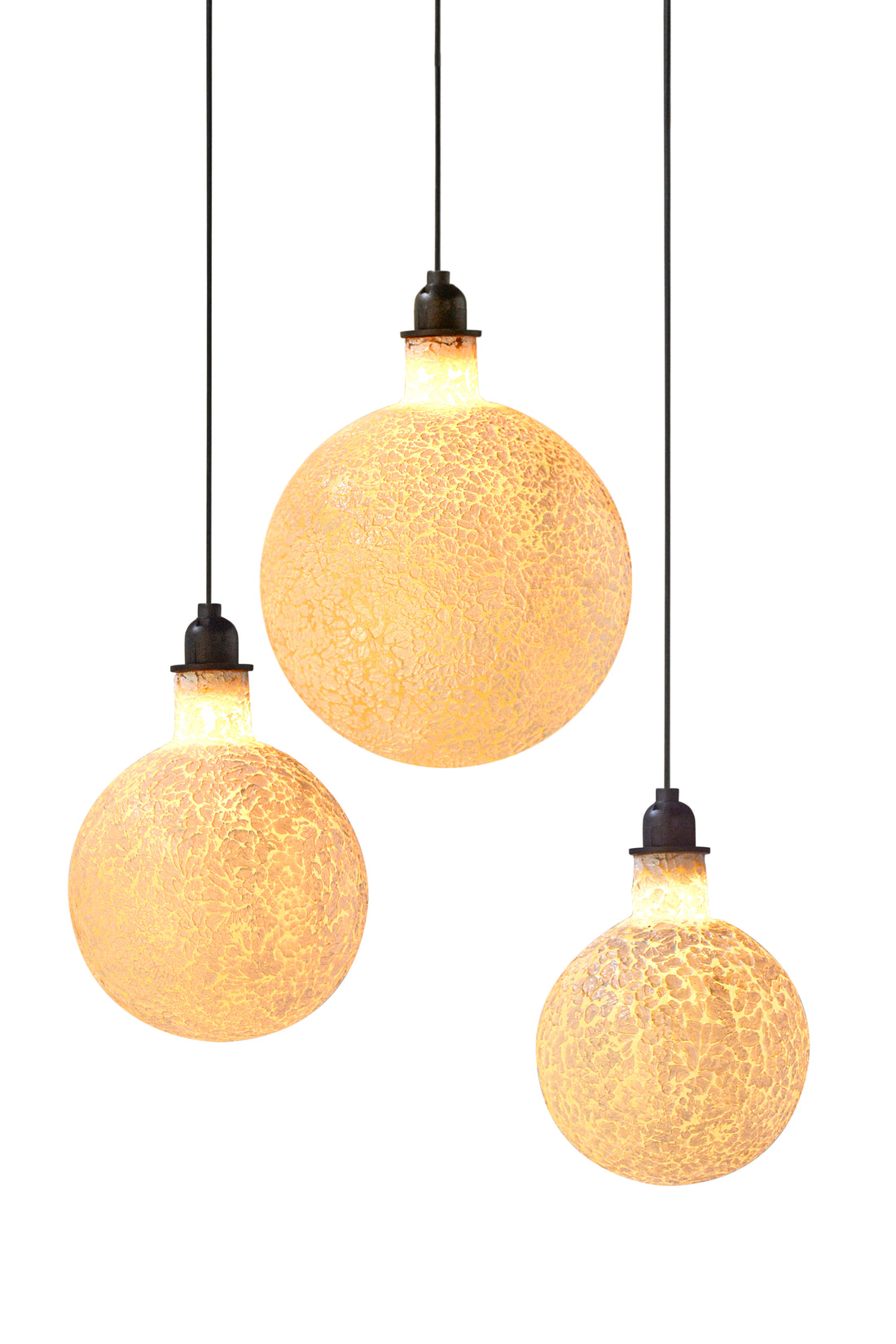 Belvivere Glass Cirebon Hanglamp, handgemaakt glaswerk uit Cirebon