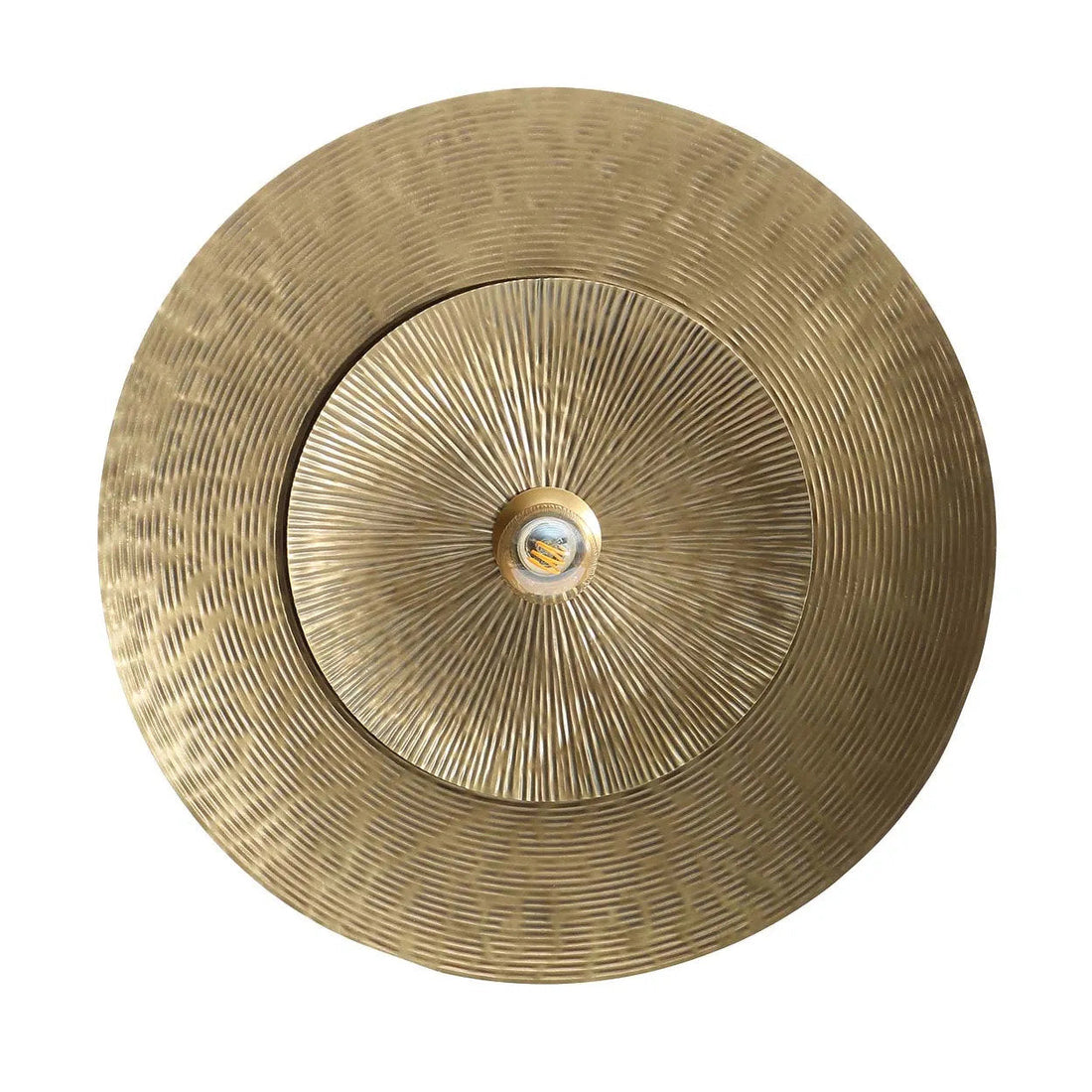 De Double Full Moon Wall Lamp - Brass - M