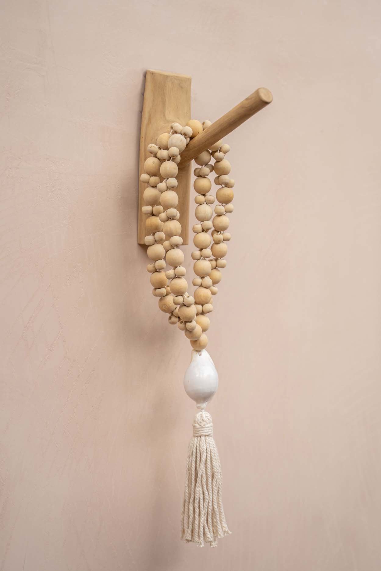 De Kubu Halsketting - Naturel Wit