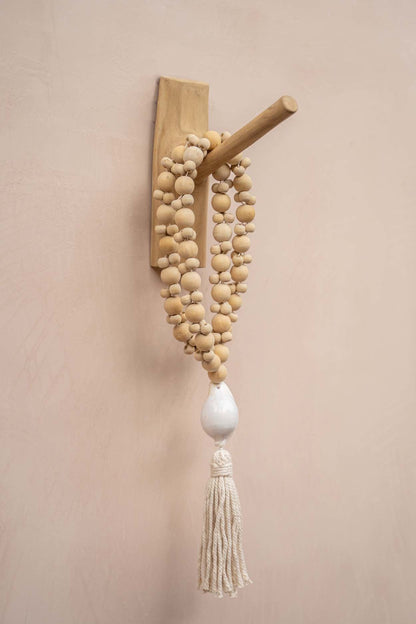 De Kubu Halsketting - Naturel Wit