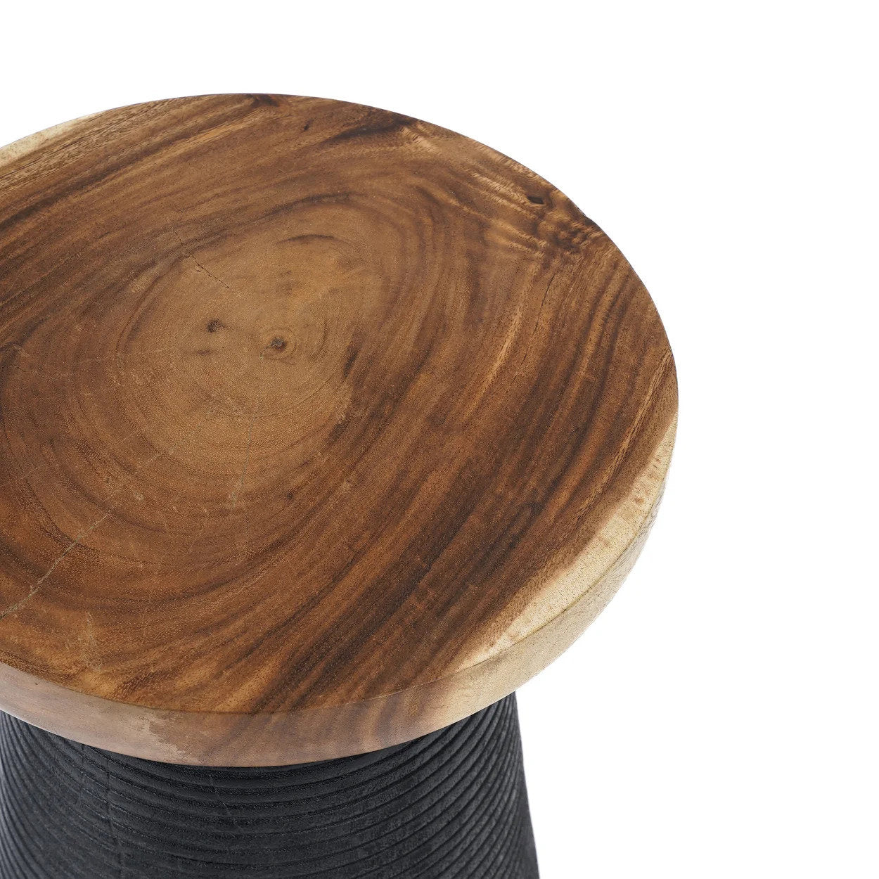 De End Bijzettafel - Zwart Naturel