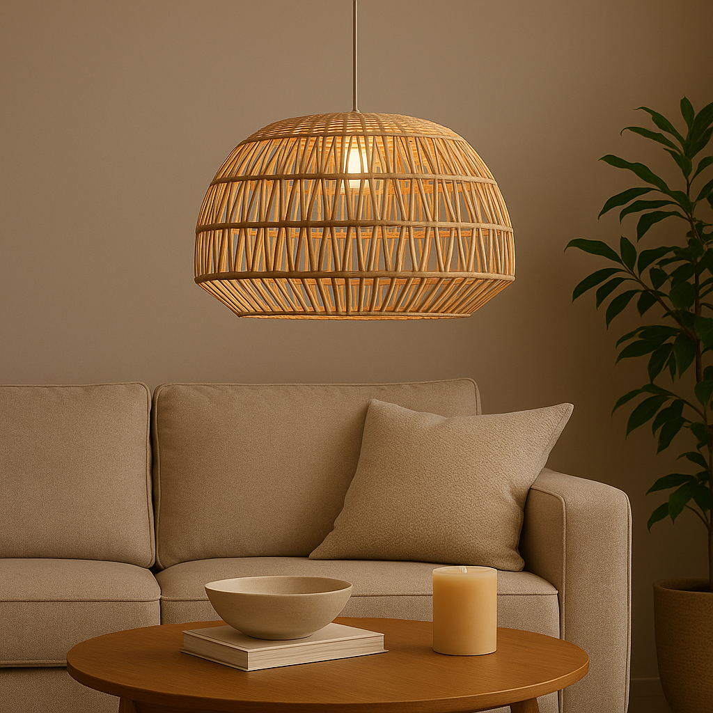 Belvivere Ronda Rotan Hanglamp
