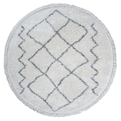 Vloerkleed Marrakesh Cream Rond ø200 cm