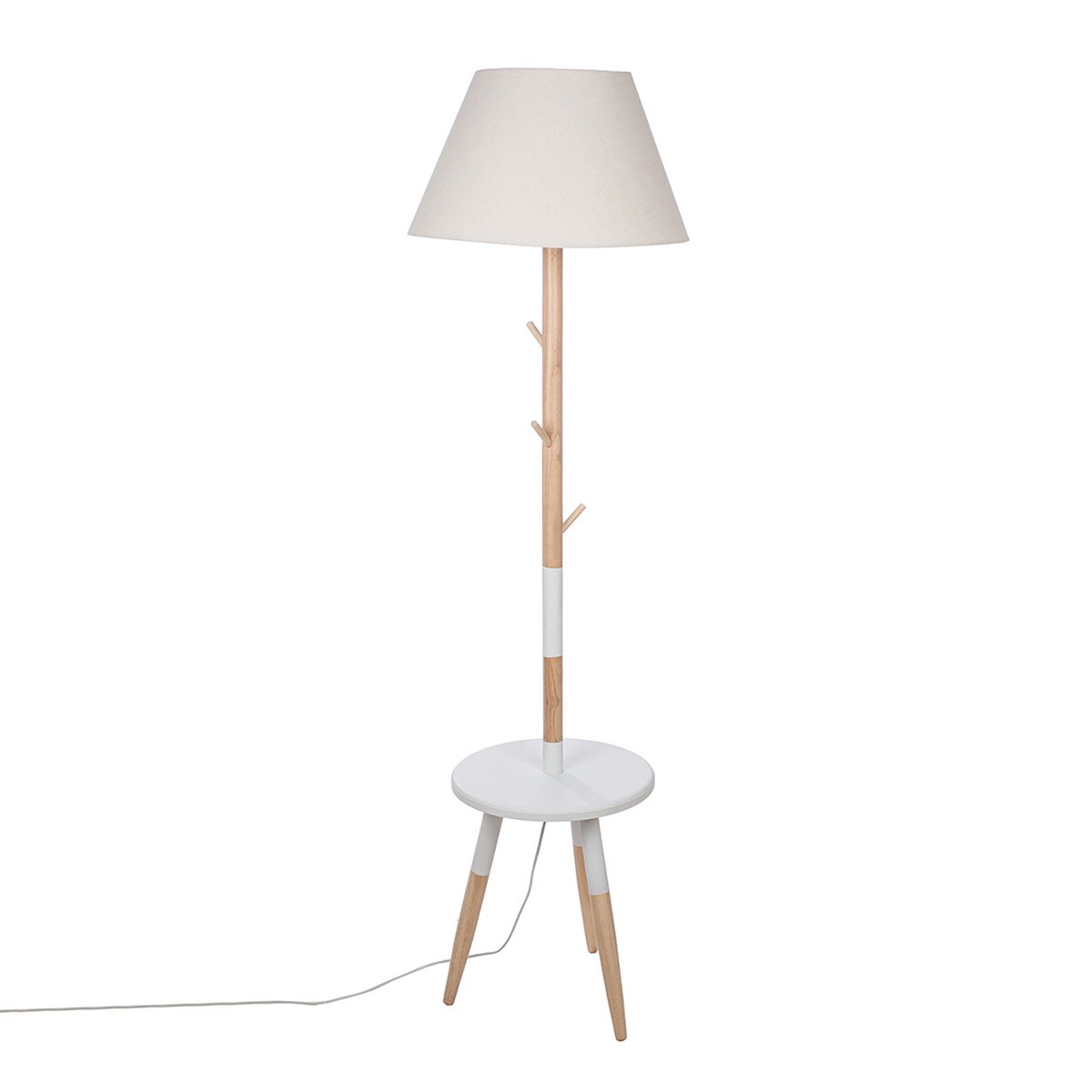 Haderup vloerlamp, natuurlijke kleur H.159 cm