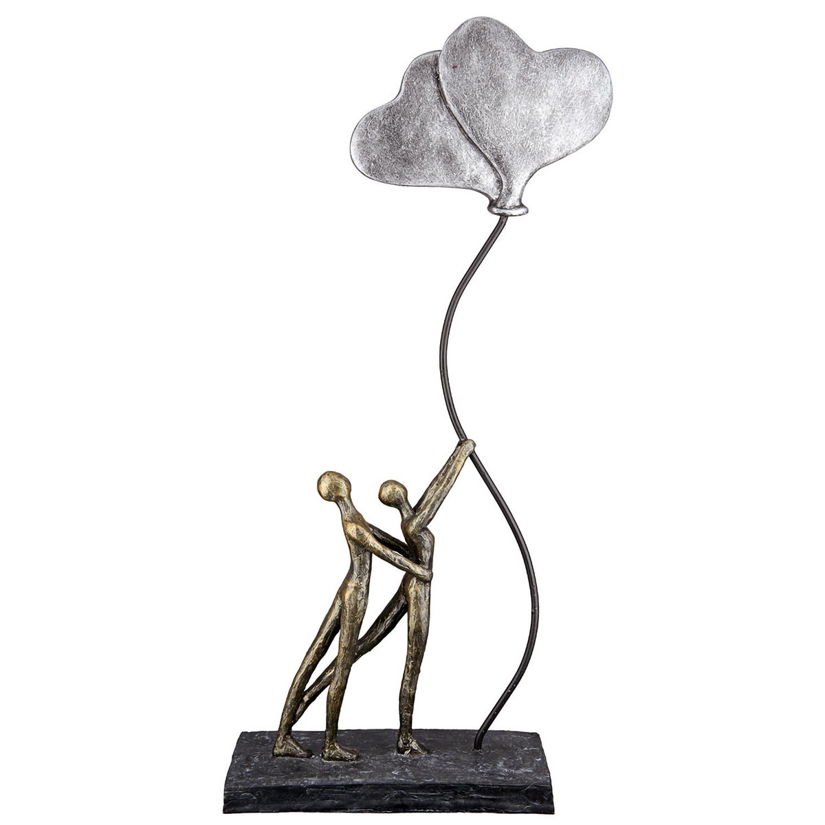 Sculptuur Liefdesballon H.48 cm