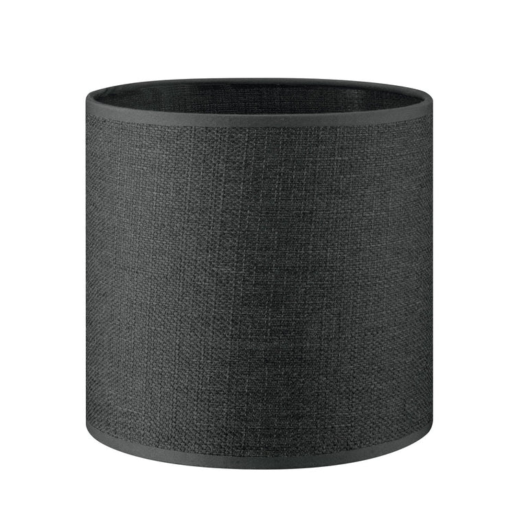 Lampenkap Canvas zwart - B:16xD:16xH:15cm (R)