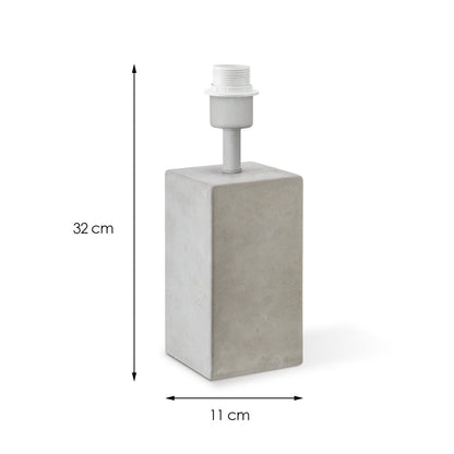 tafellamp voet Pillar 11/11/32cm - Beton