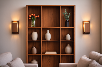 Belvivere Dadu Wandlamp – Natuurlijke Warmte in een Modern Jasje