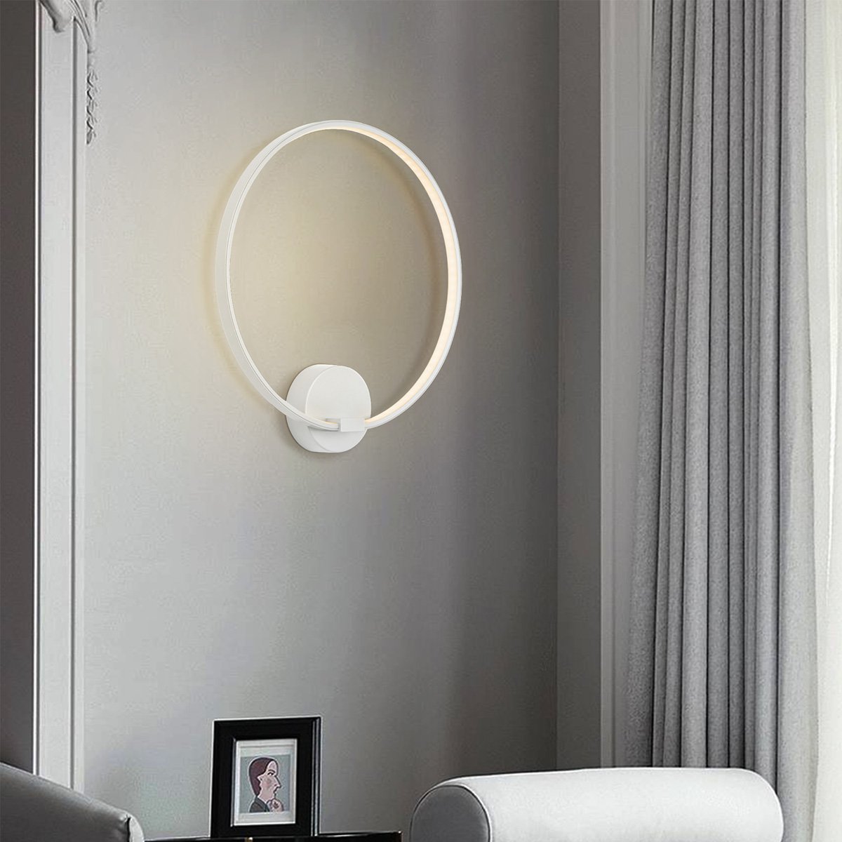 Design Led Wandlamp Eclips | 35/10/37.5cm | Aluminium