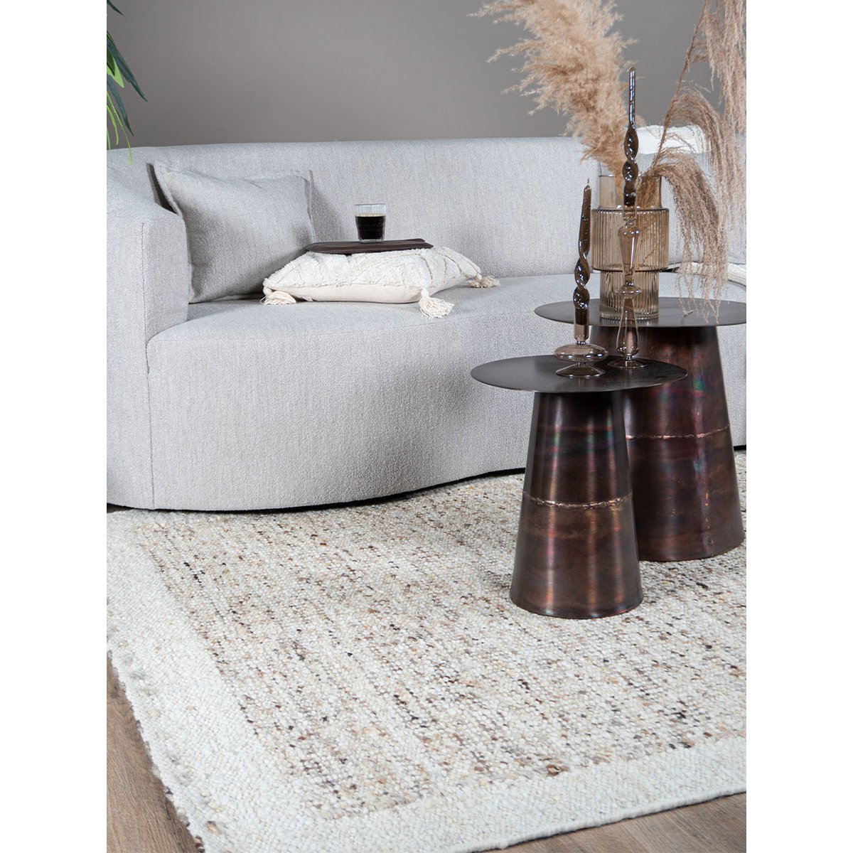 Vloerkleed Rano Beige 200 x 280 cm