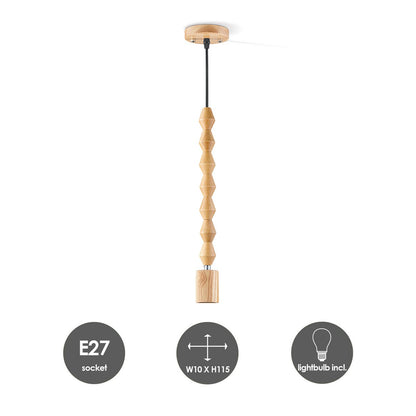 hanglamp Dana Cloud - LED G160 lamp dimbaar E27 amber