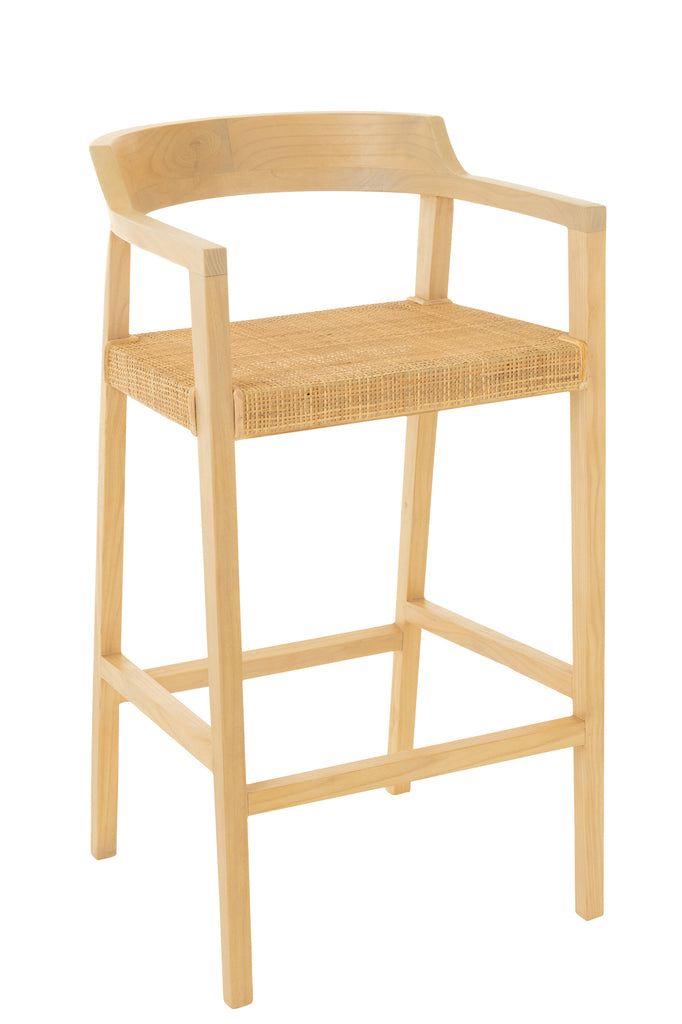 Barstoel Emma Teak Natuurlijk