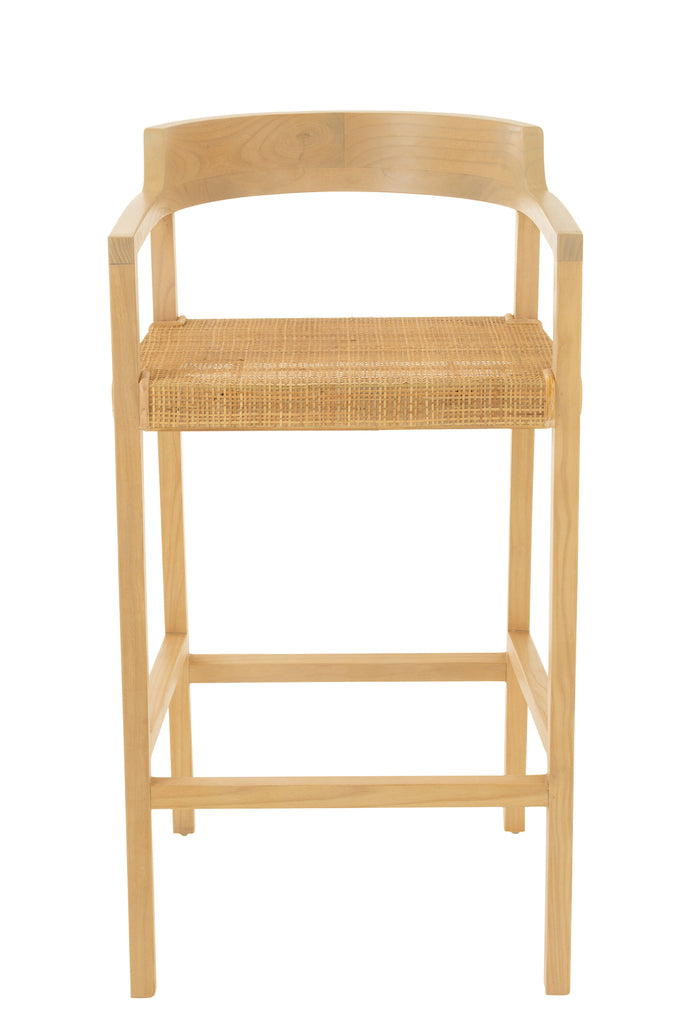 Barstoel Emma Teak Natuurlijk
