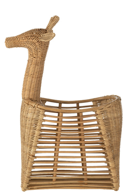 Mand Giraffe Rotan Natuurlijk