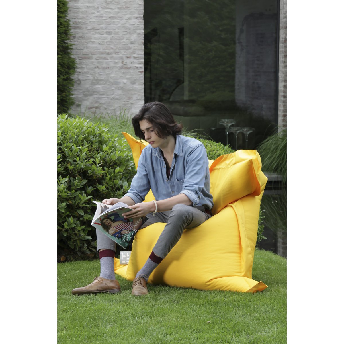 BEANBAG - oude jaune