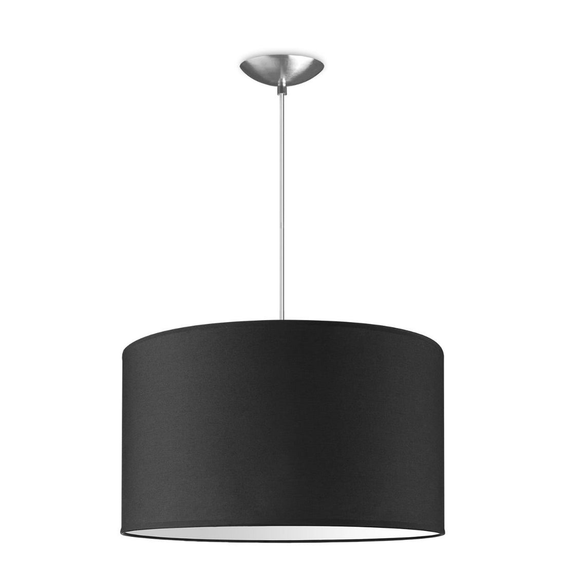 hanglamp Bling met lampenkap, E27, zwart, 40cm