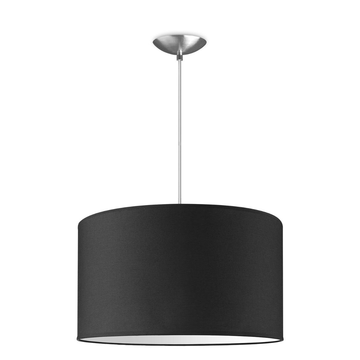 hanglamp Bling met lampenkap, E27, zwart, 40cm