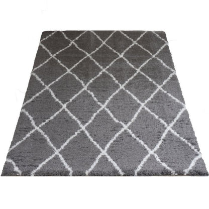 Vloerkleed Jeffie Grey 240 x 340 cm