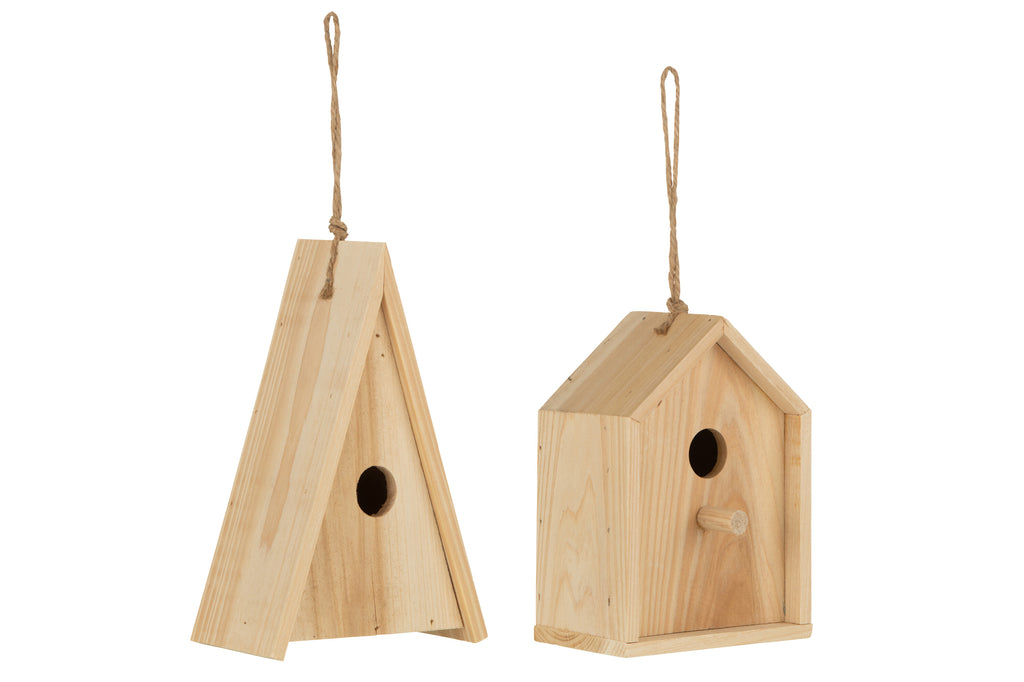 Birdhouse Paul China Fir, Set of 2