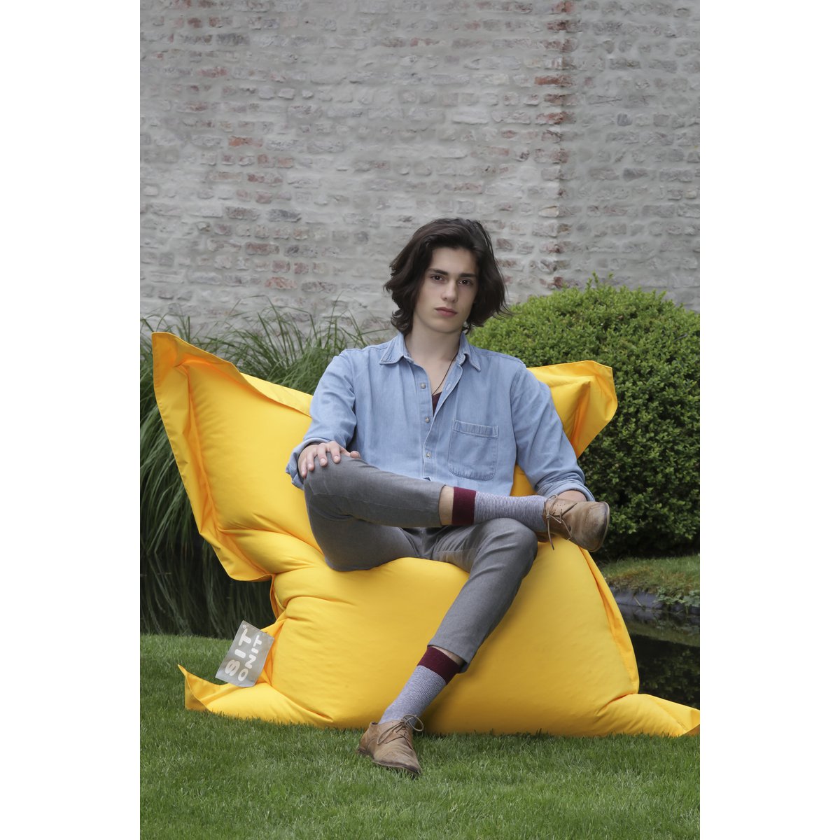 BEANBAG - oude jaune