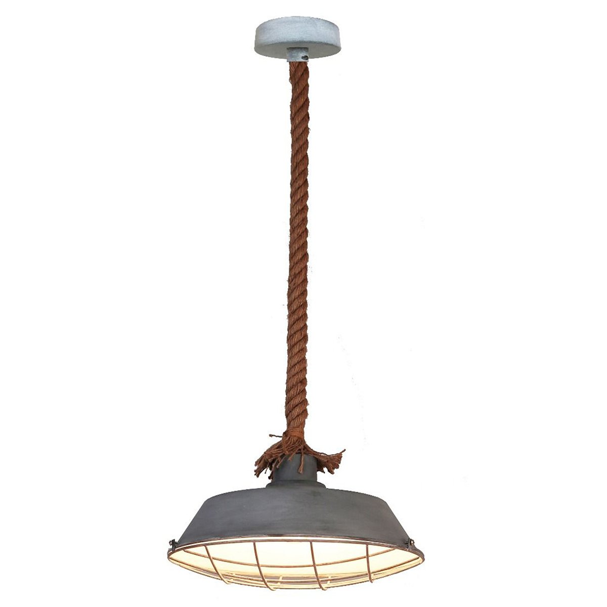 Hanglamp Dex - Beton - 36x36x120cm