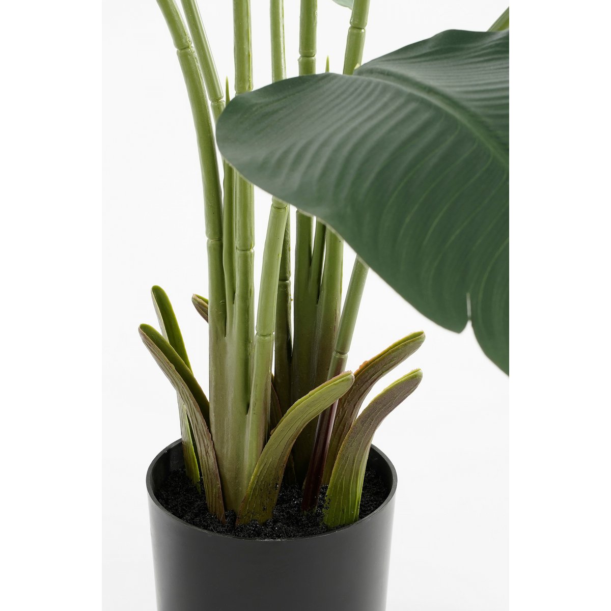 Kunstplant Bananenboom in Pot - H180 x Ã˜30 cm - Groen